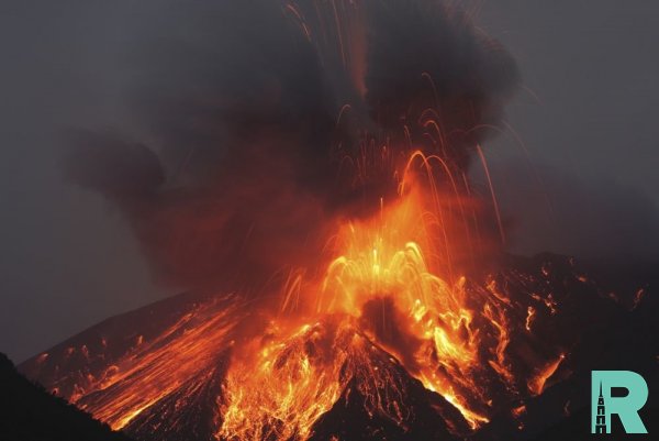 На курильском острове уничтожено все живое из-за извержения вулкана Райкоке