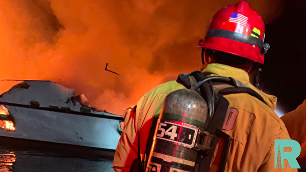 В Калифорнии при пожаре на корабле погибло более 30 человек