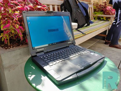 Ноутбук Panasonic Toughbook 55 способен работать 20 часов без подзарядки