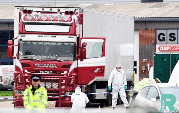 Обнаруженные в Великобритании в грузовике 39 трупов были гражданами Китая