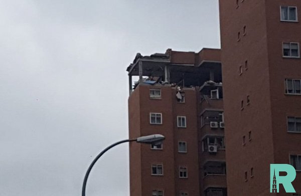 В Мадриде из-за взрыва газа разрушен целый этаж жилого дома