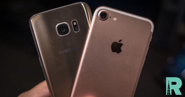 В США по продажам смартфонов Apple удалось выйти на первое место, обогнав Samsung