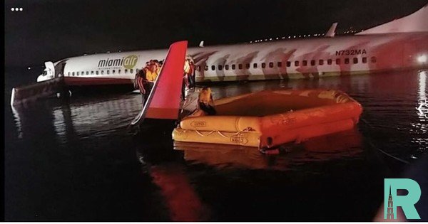 В США в реку упал пассажирский Boeing 737