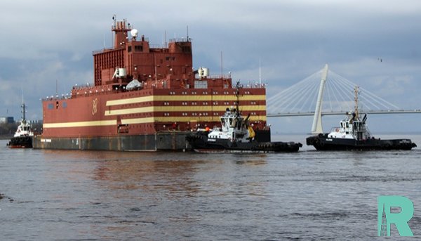 В России разрешен ввод в строй первого в мире плавучего блока АЭС