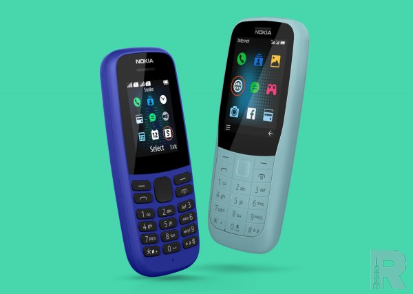 Компанией Nokia выпущены два классических кнопочных телефона