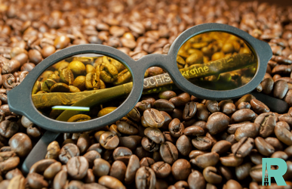 Украинским стартапом Ochis созданы очки из кофе