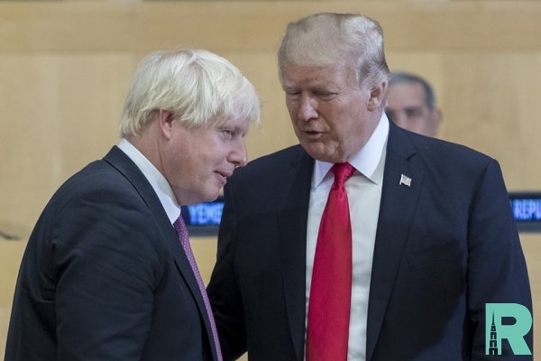 Джонсон и Трамп договорились заключить торговую сделку