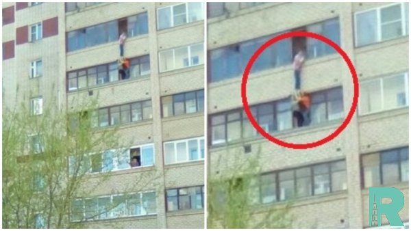 В Москве выпавшую из окна соседку женщина держала за руку 20 минут
