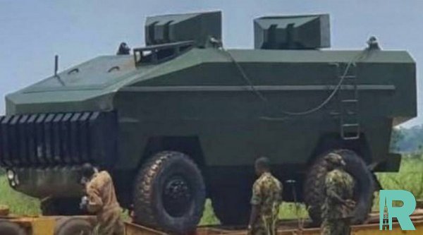 Нигерийскими военными продемонстрирована бронемашина собственного производства
