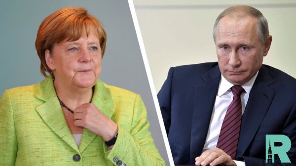 Меркель и Путин обсудили вопрос транзита через Украину газа